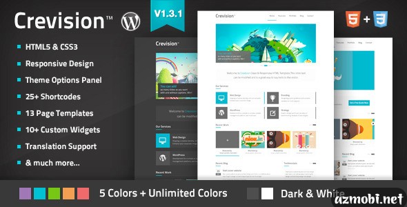 Crevision - Responsive WordPress Theme