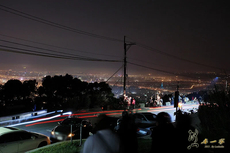 陽明山夜景｜文化大學後山夜景