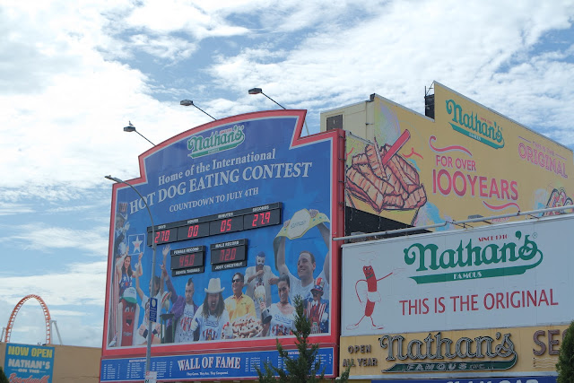 Coney Island, Brooklyn Nathan's Hot Dogs Travel Blog