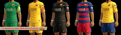 PES 2013 FC Barcelona 2015-2016 GDB by kIkEJG17