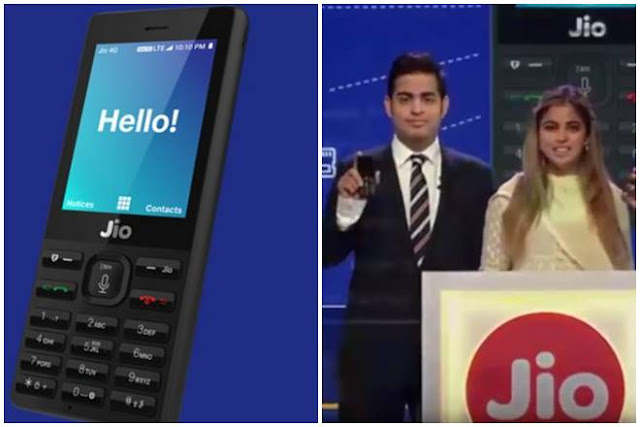 JioPhone will be available for user testing in beta form from August 15 and for pre-booking from August 24.