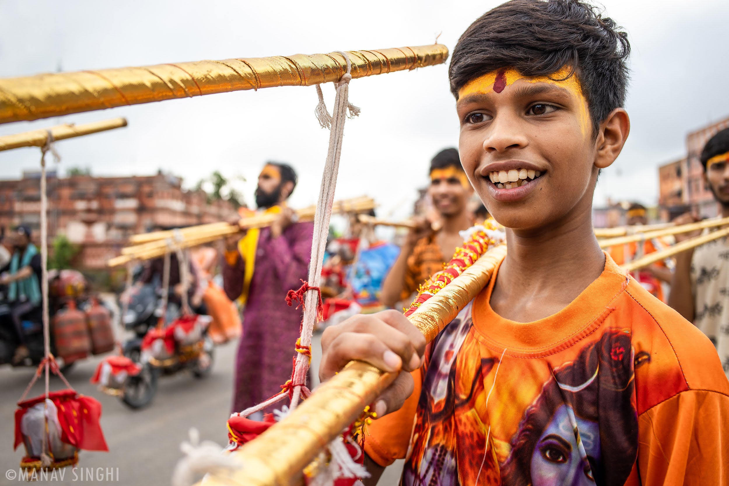 Kanwar Yatra, Kanwariyas and Jaipur Street Photography