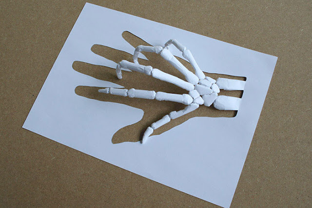 Sculptures Cut from a Single Piece of Paper
