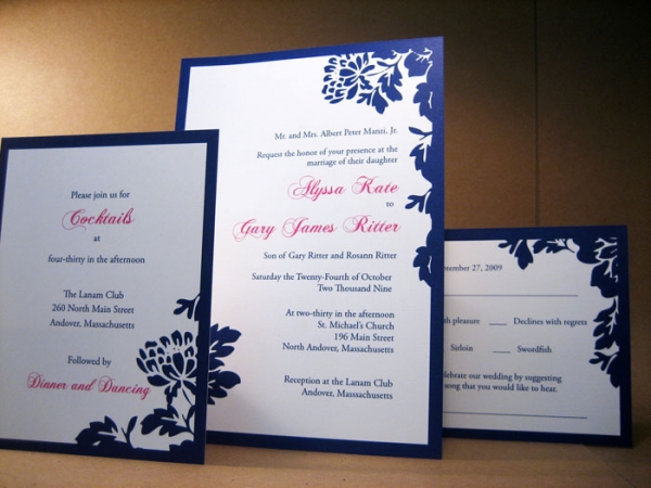 Offset Printing Invitation Cards