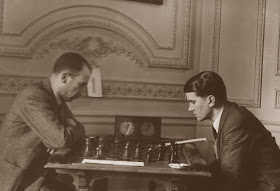 Torneo Nacional de Madrid 1941, partida de ajedrez Doménech - Navarro