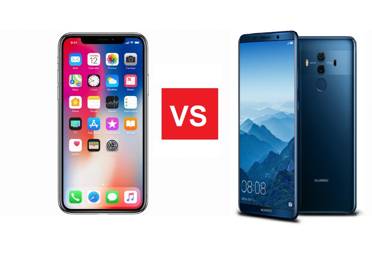 Huawei mate 10 vs iphone x