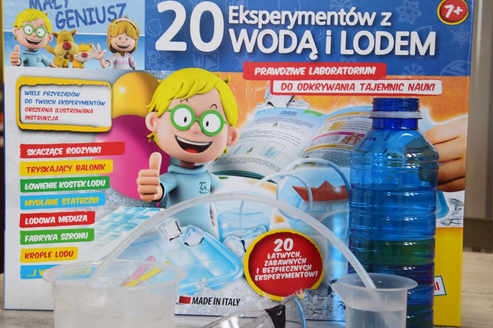 eksperymenty z lodem i z   wodą