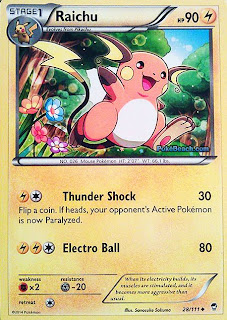 Raichu Furious Fists Pokemon Card