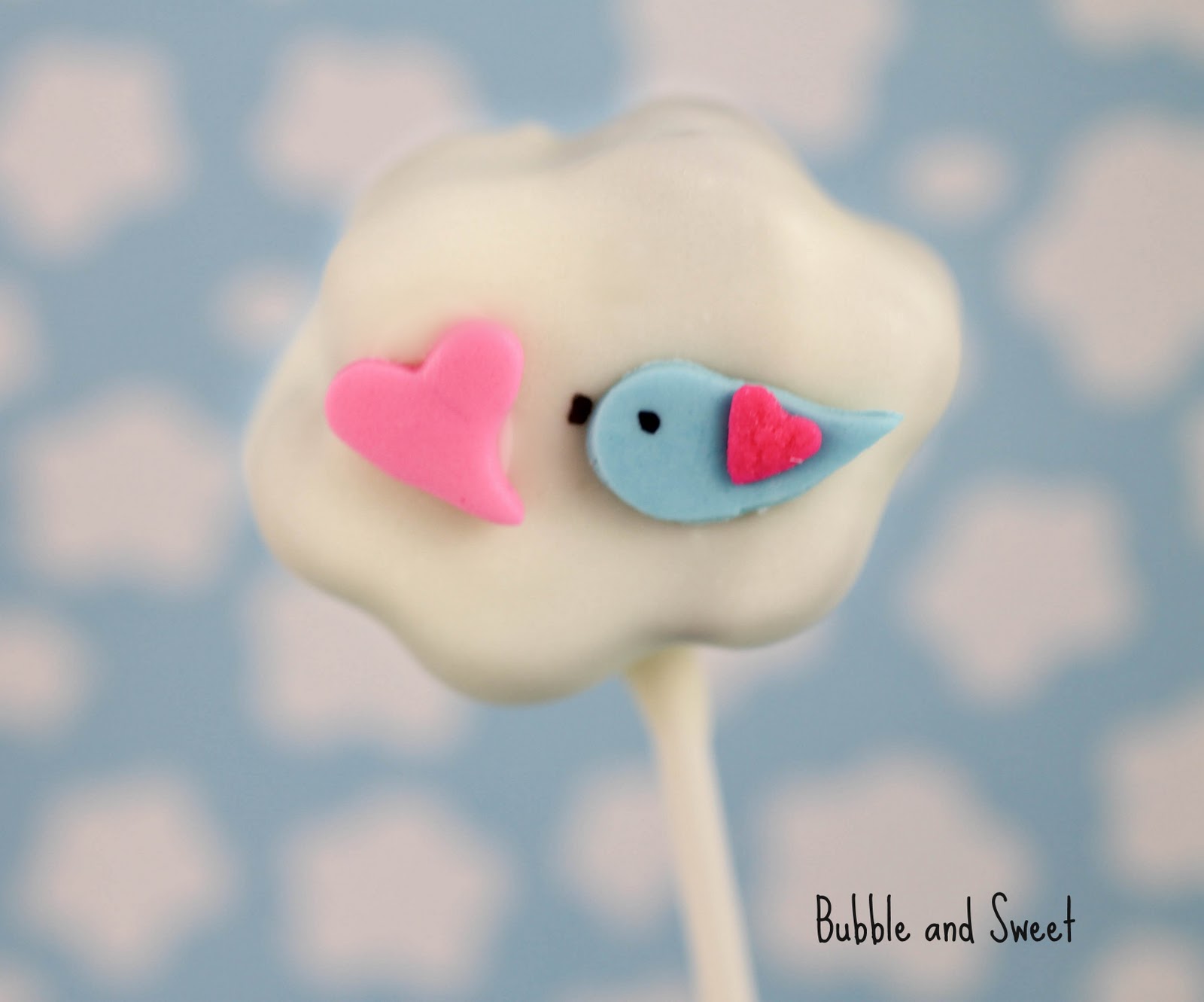 cake pops designs Love is in the Air cake pops with cute birds and hearts for valentines 