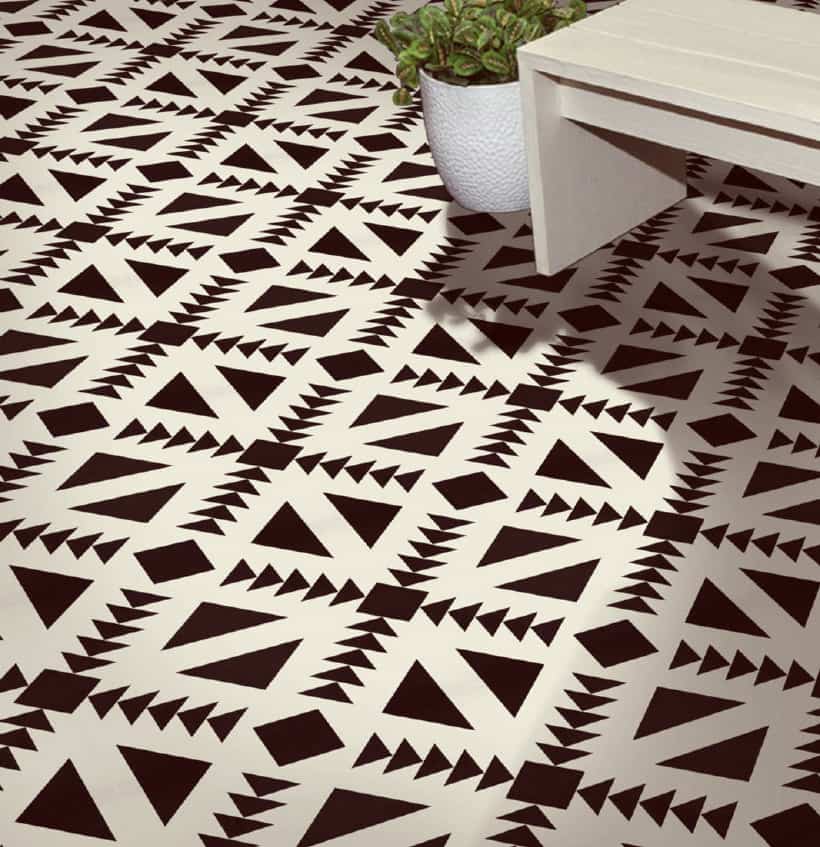 Floor tiles for the living room