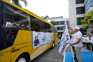 Pelindo Multi Terminal Berangkatkan 400 Pemudik dari Medan Ke Berbagai Jurusan di Sumatera