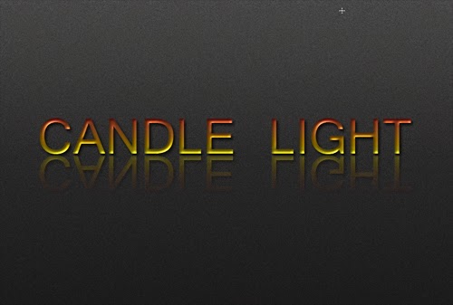 Create a Candle Light Text Effect In Photoshop