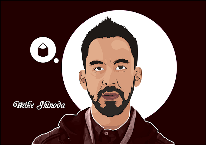 Mike Shinoda (Linkin Park) Vector Kartun