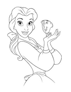 Imprimir 40 Desenhos Princesas da Disney para Colorir pdf.