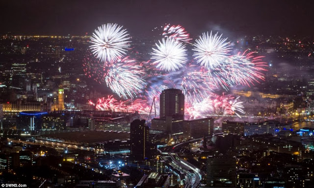 2014 New Year celebrations around the world