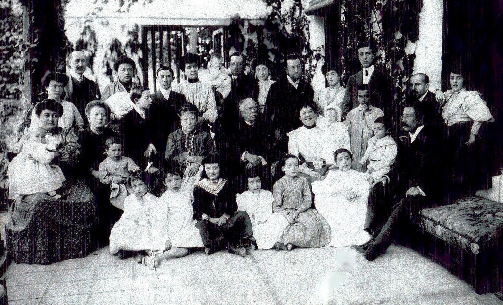 Familia de Acuña y Robles, (fotografía cedida por María José de Acuña)