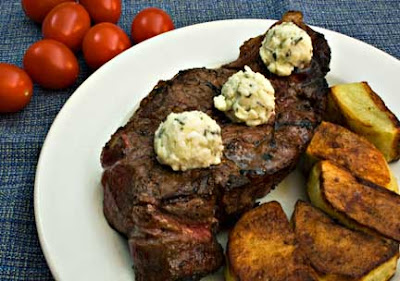 Tuscan Steak and Oven Roasted Potatoes