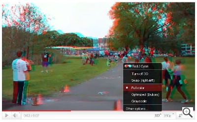 YouTube 3D