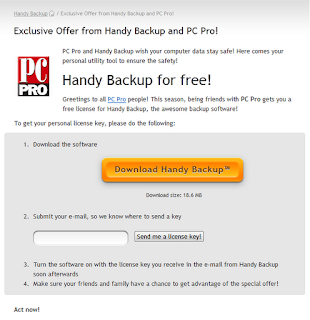 HANDY BACKUP 6.9.7 FREE SERIAL NUMBER