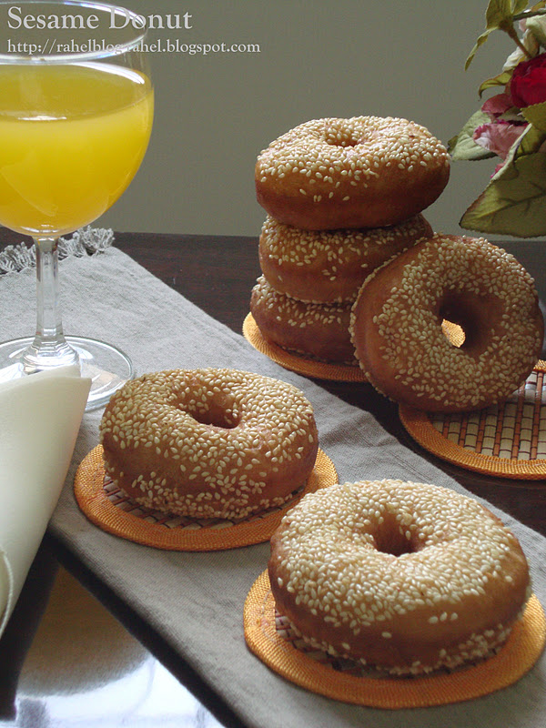 Rahel Blogspot: Sesame Donut