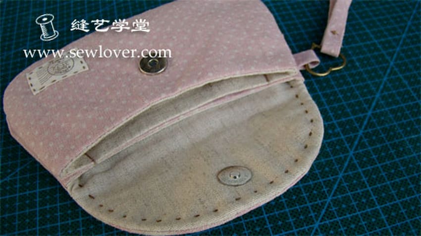 2 Layers 3 Pockets Clutch PDF Sewing Pattern