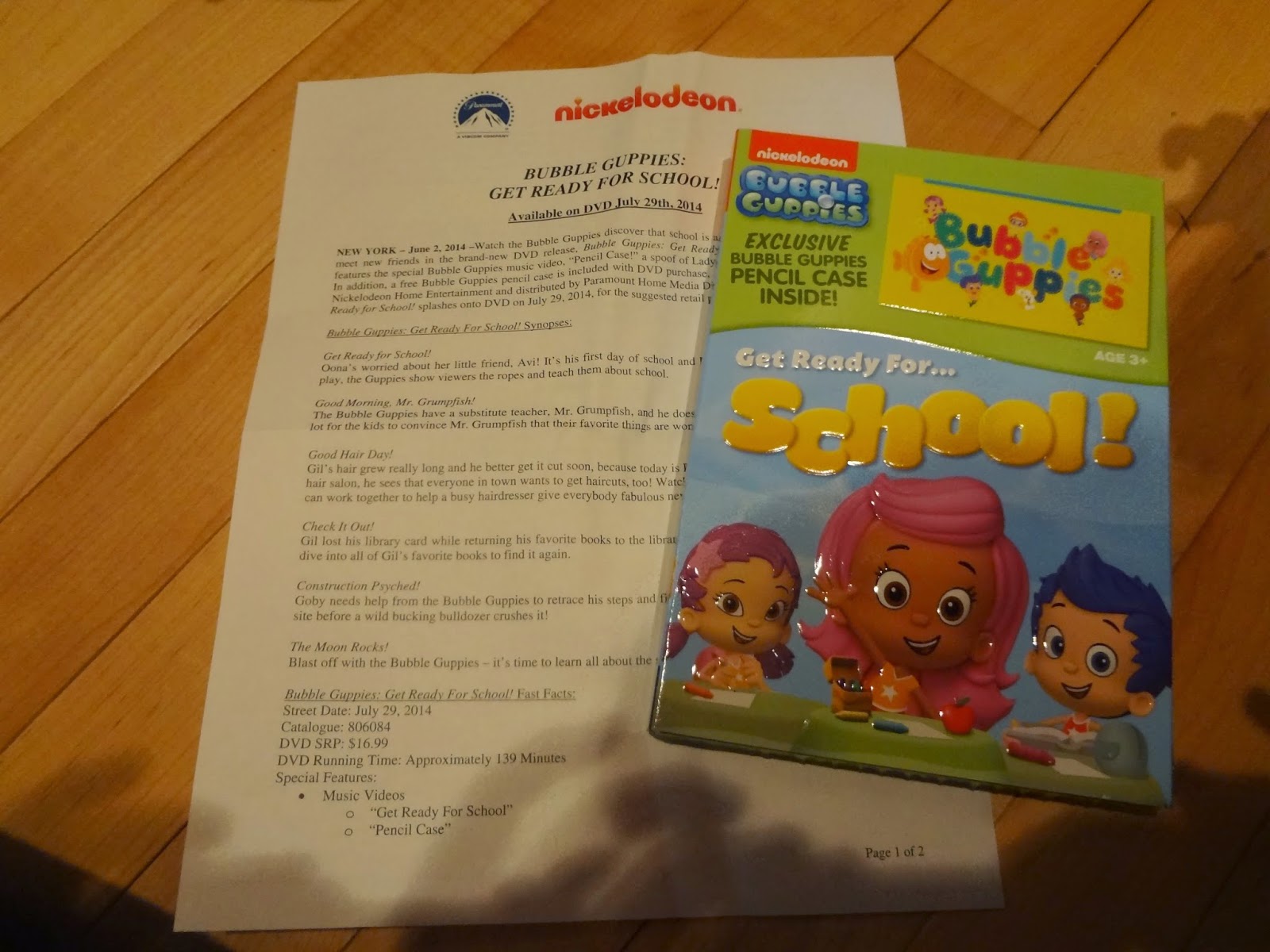 Bubble Guppies Get Ready For School Dvd Review And Giveaway Mommy S Block Party