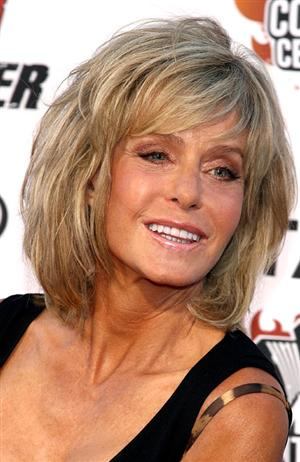 Foto de Farrah Fawcett con un look fresco y juvenil