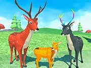 Friv - Deer Simulator Animal Family 3D - Play Free Online Game