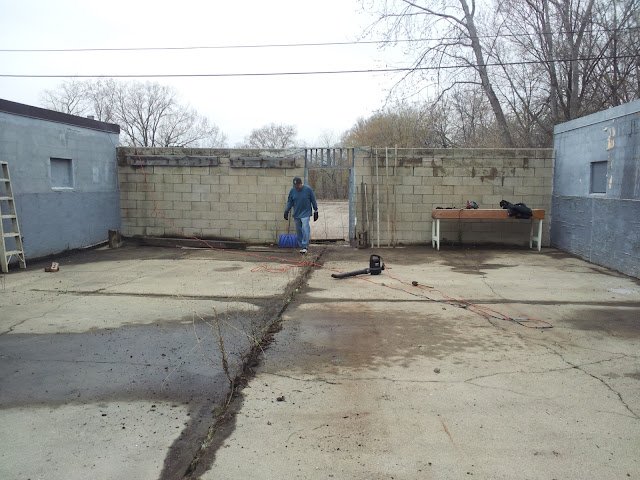 the art house courtyard - so close to done