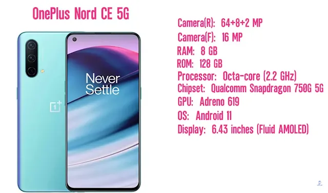 Oneplus Nord CE 5G - full specifications BD Price