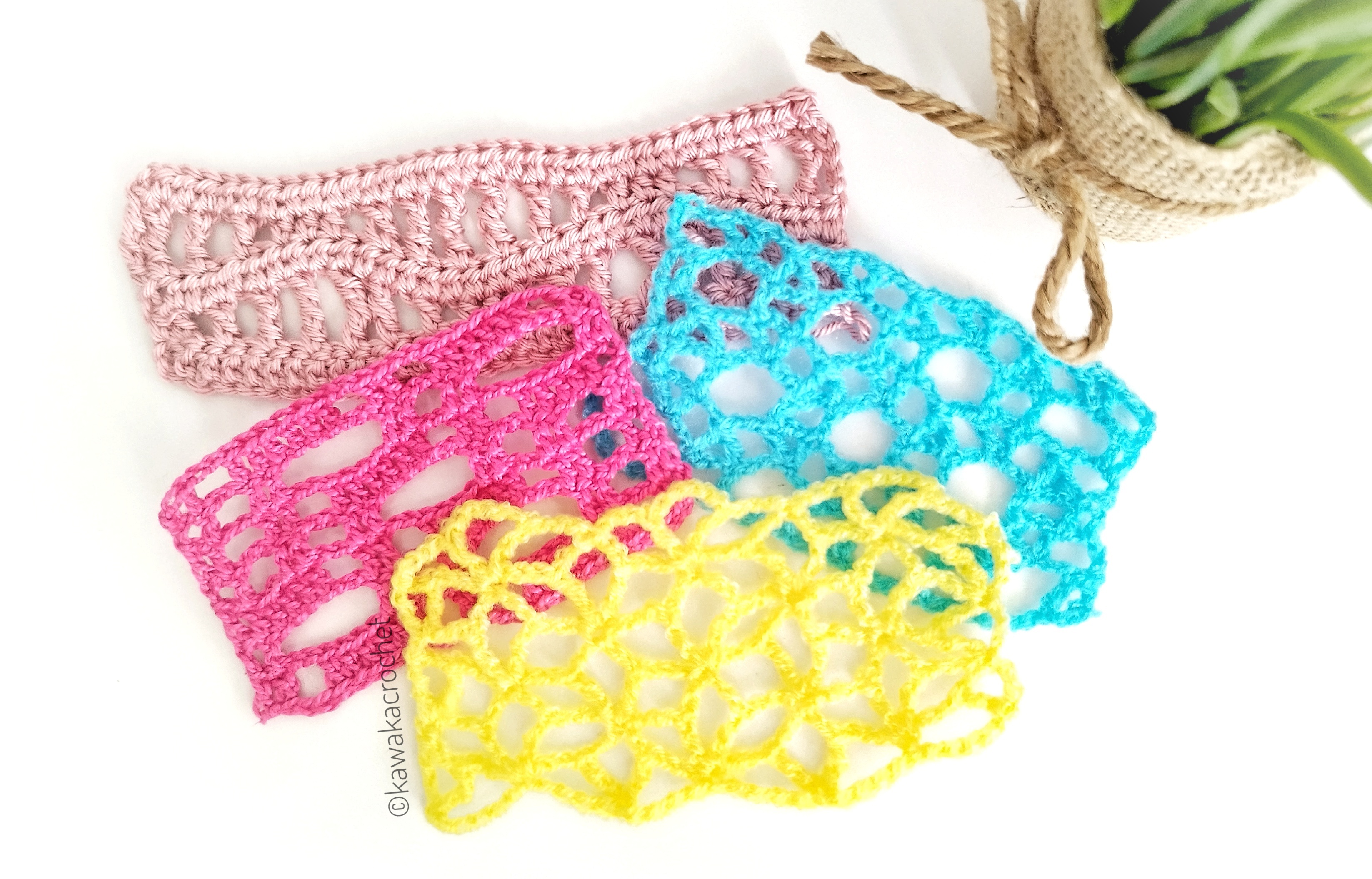 puntos calados crochet