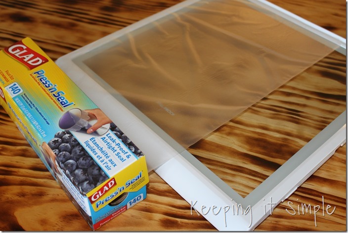 Kitchen Hacks Using Glad Press N Seal Wrap Keeping It Simple