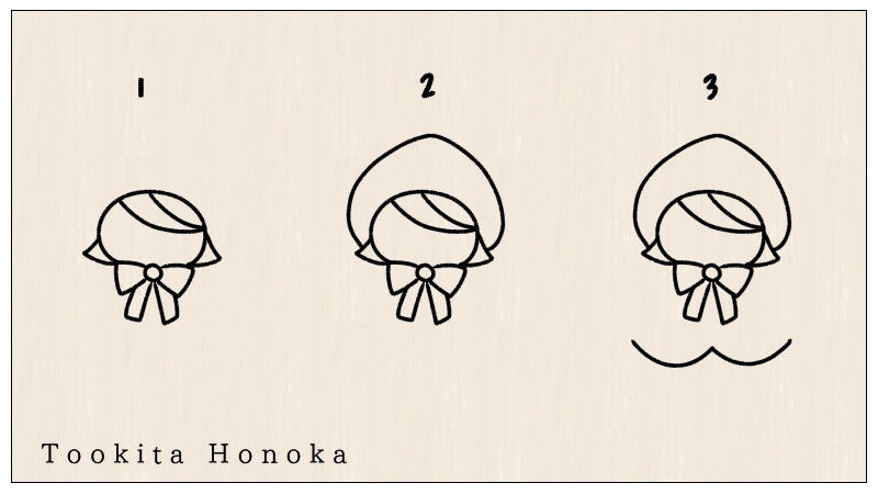 簡単かわいい 赤ずきんちゃんのイラストの描き方 手書き ボールペン 手帳用 遠北ほのかのイラストサイト 簡単かわいい 赤ずきんちゃんのイラストの描き方 手書き ボールペン 手帳用 遠北ほのかのイラストサイト