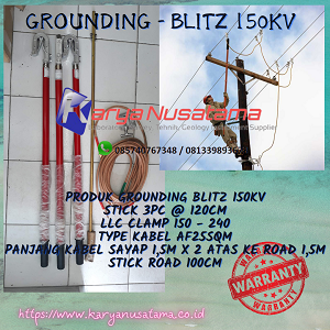 Jual Grounding Listrik Proteksi Tegangan Listrik 150kv di Medan