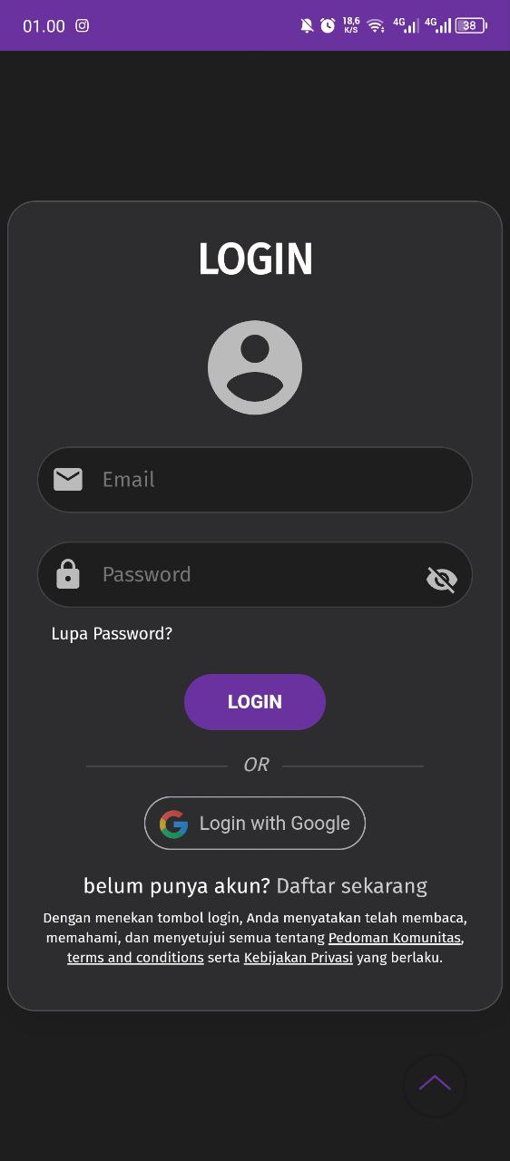 Login Page