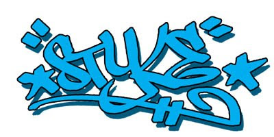 Graffiti Tag Styles - Outline Shadow and Color Tags