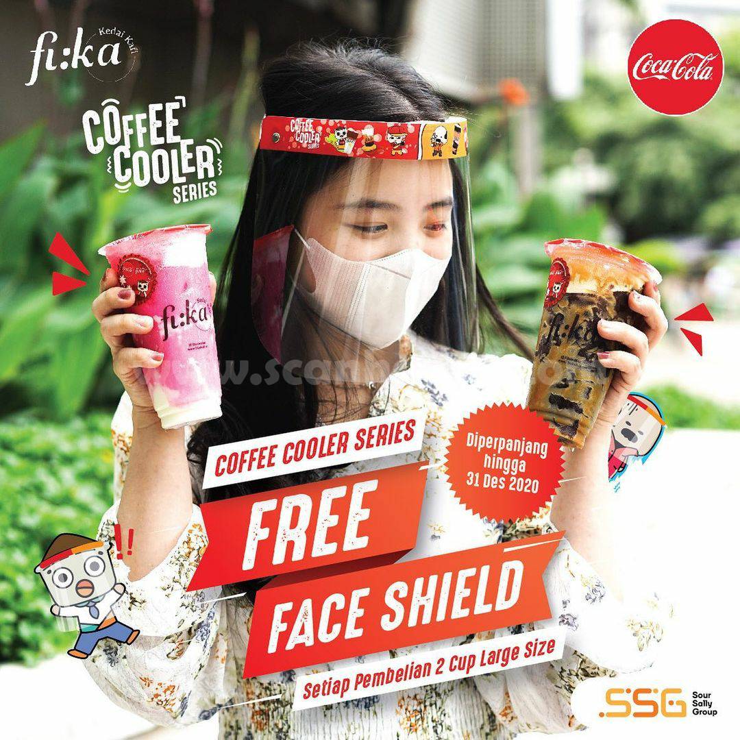 Promo FIKA KAFI Gratis Face Shield Gemesh! Limited Edition