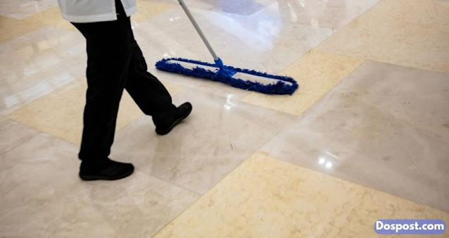 lantai granit Mudah Dibersihkan