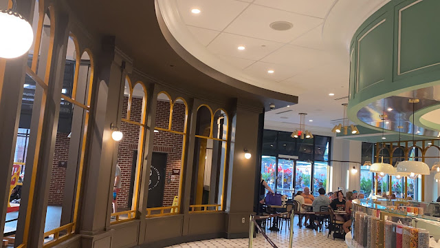 Milton's Ice Cream Parlor Seating Area in Hersheypark Amusement Park