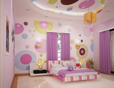 Bedroom Wall Designs For Girls