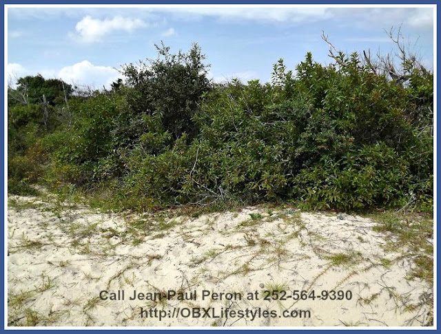 This semi-oceanfront Outer Banks NC lot for sale offers a lot of wonderful possibilities for its future homeowner.