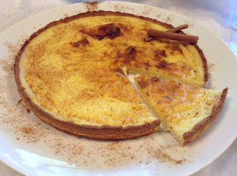 Tarte de Nata saudável (sem glúten; sem lactose; sem açúcar; opção vegan; base de farinha de coco)