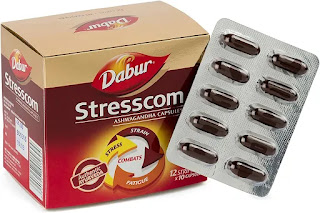 डाबर स्ट्रैसकाम केप्सूल के फायदे और साइड इफेक्ट्स, Dabur stresscom capsule ke fayde aur side effects