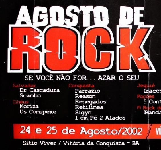 Vitoria da Conquista: Depois de 20 anos Woodstock Conquistense Agosto de Rock pode Retornar 