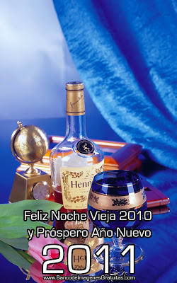 Imágenes con mensajes para Noche Vieja 2010 y Año Nuevo 2011