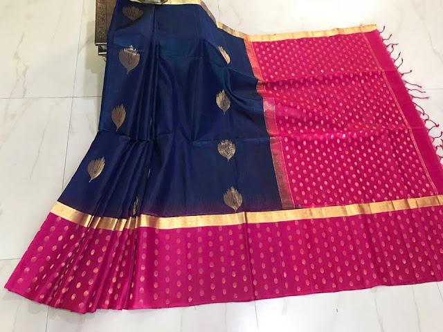 Gadhwal soft silk saree