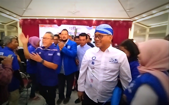 Sapa Kader PAN di Solo Raya, Zulkifli Hasan Ajak Menangkan Prabowo-Gibran