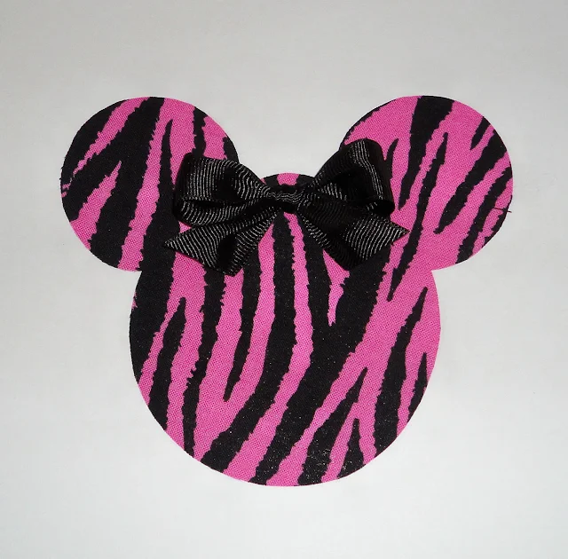 Pink Cebra Minnie Head.