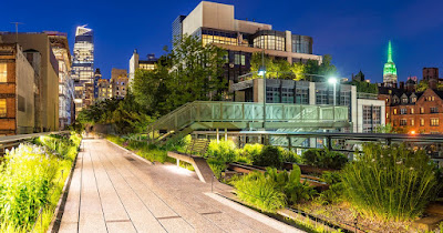 Reurbanización de la High Line, Nueva York, ciudades ecológicas, curiosidades