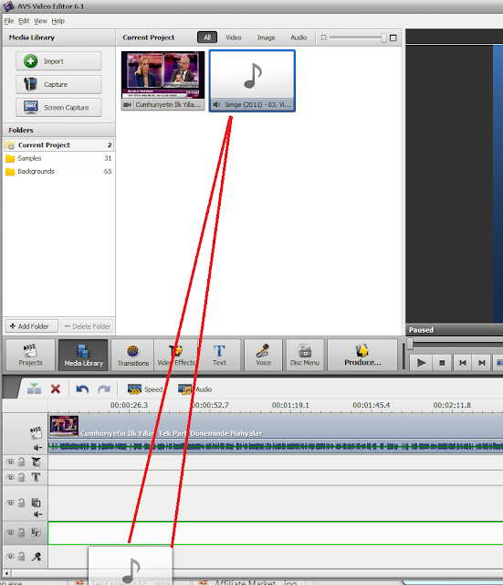 AVS Video Editor - Video Ses Silme , Ses Ekleme